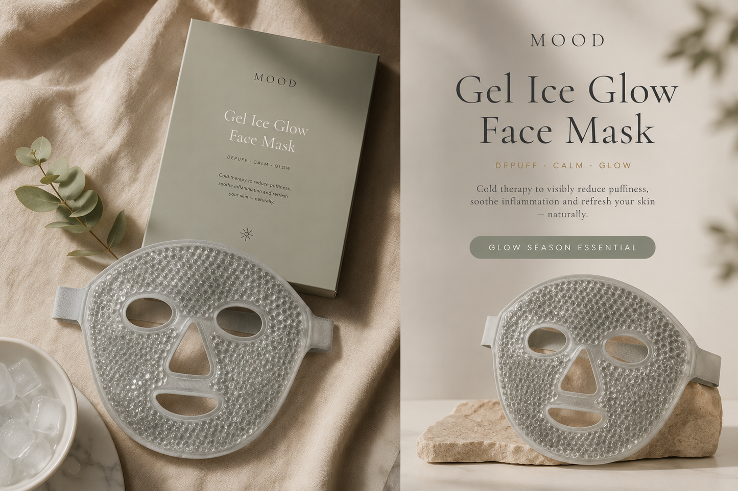 Gel Ice Glow Face Mask