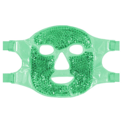 Gel Cooling Ice Face Eye Mask Facial Mask Hot Cold Compress Pack Gel Bead Cold Face Eye Mask Ice Pack Compress Sleeping Face SPA