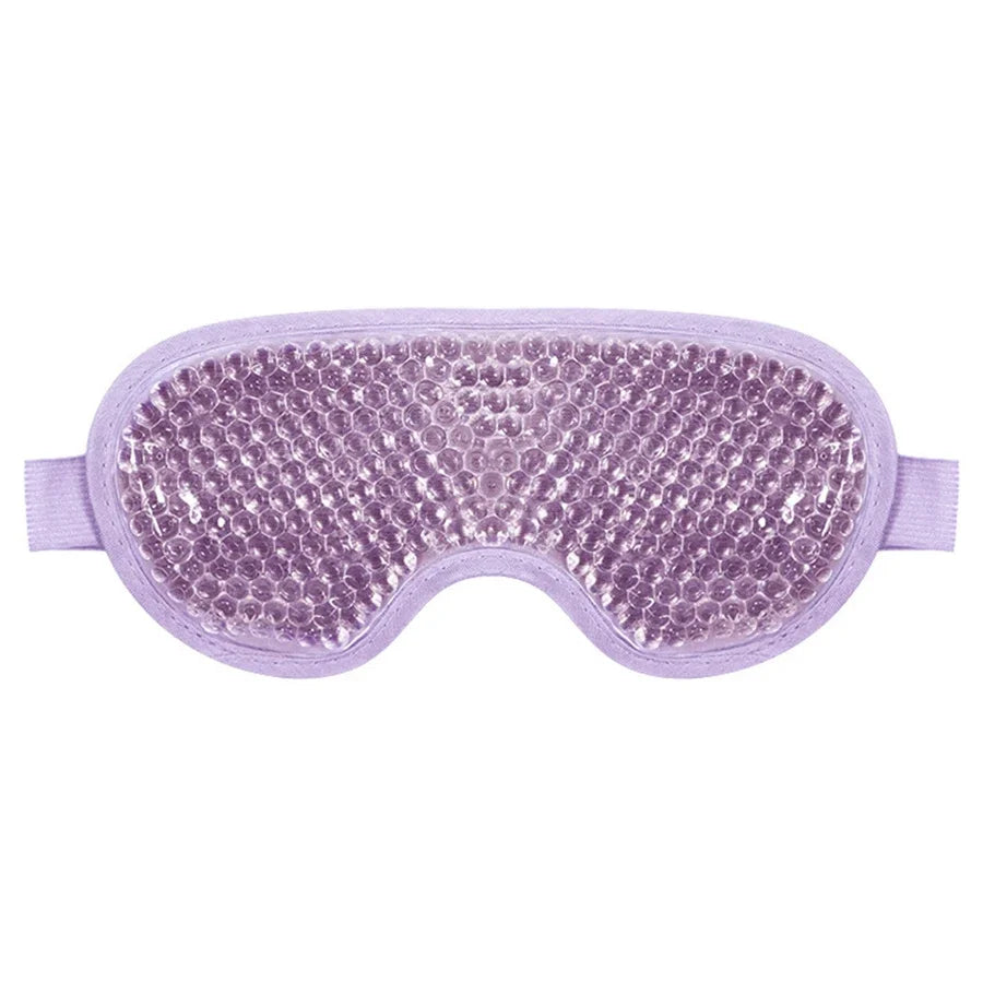 Gel Cooling Ice Face Eye Mask Facial Mask Hot Cold Compress Pack Gel Bead Cold Face Eye Mask Ice Pack Compress Sleeping Face SPA