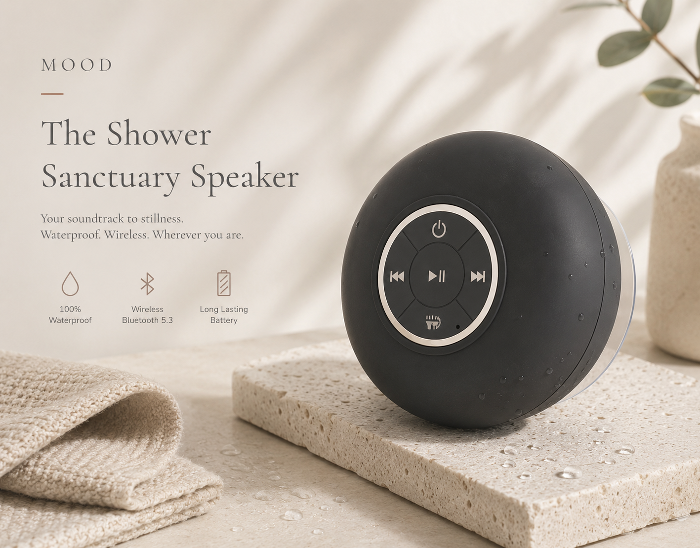 The Shower Sanctuary Speaker