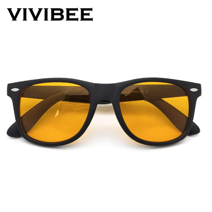 Night Vision Blue Light Blocking Glasses Men Square Computer Eye Eyeglasses Gaming Women Orange Eyewear