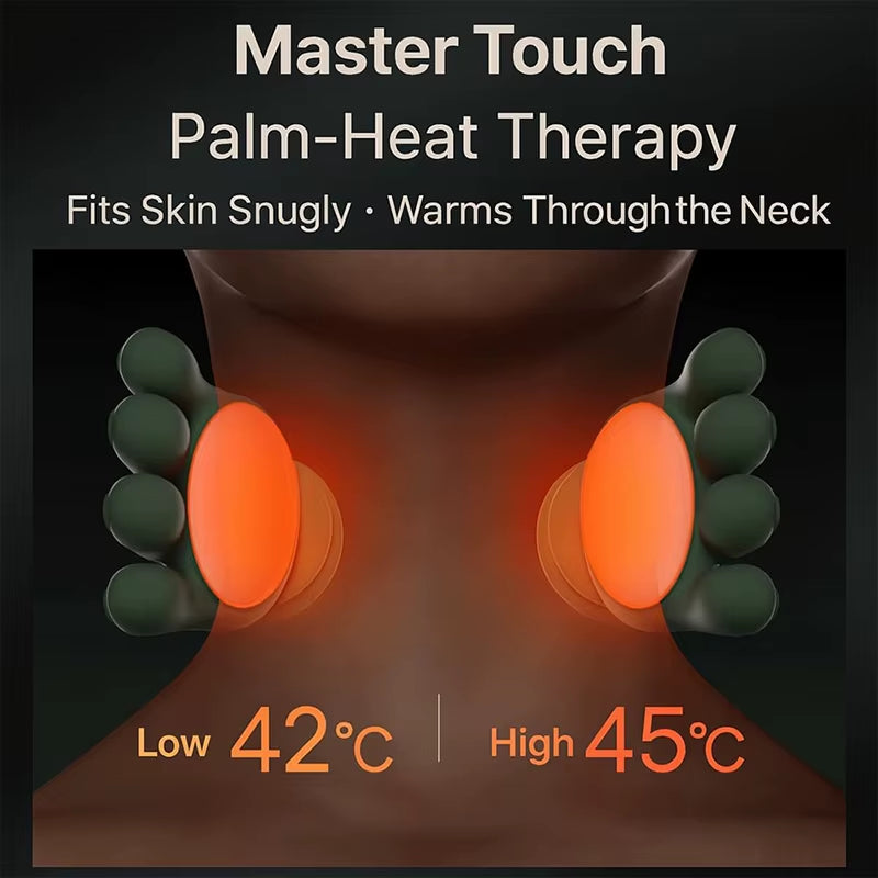 2026 Bionic Neck Shoulder Massager N7 Kneading Massager Shawl 3-Level Modes Neck Cervical Waist Leg Body Muscles Massage Pillow